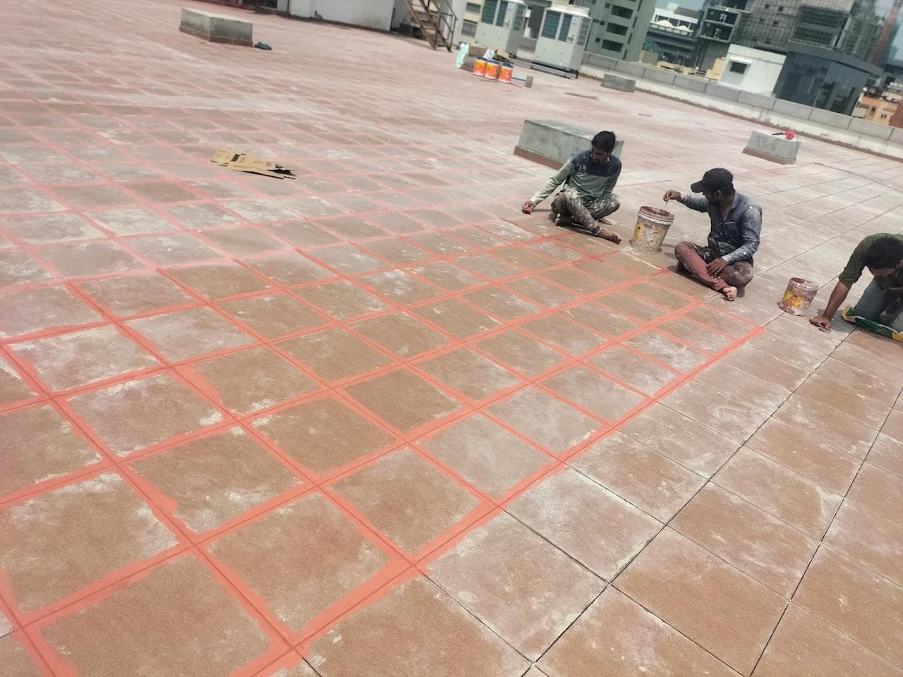 Membrane sheet waterproofing